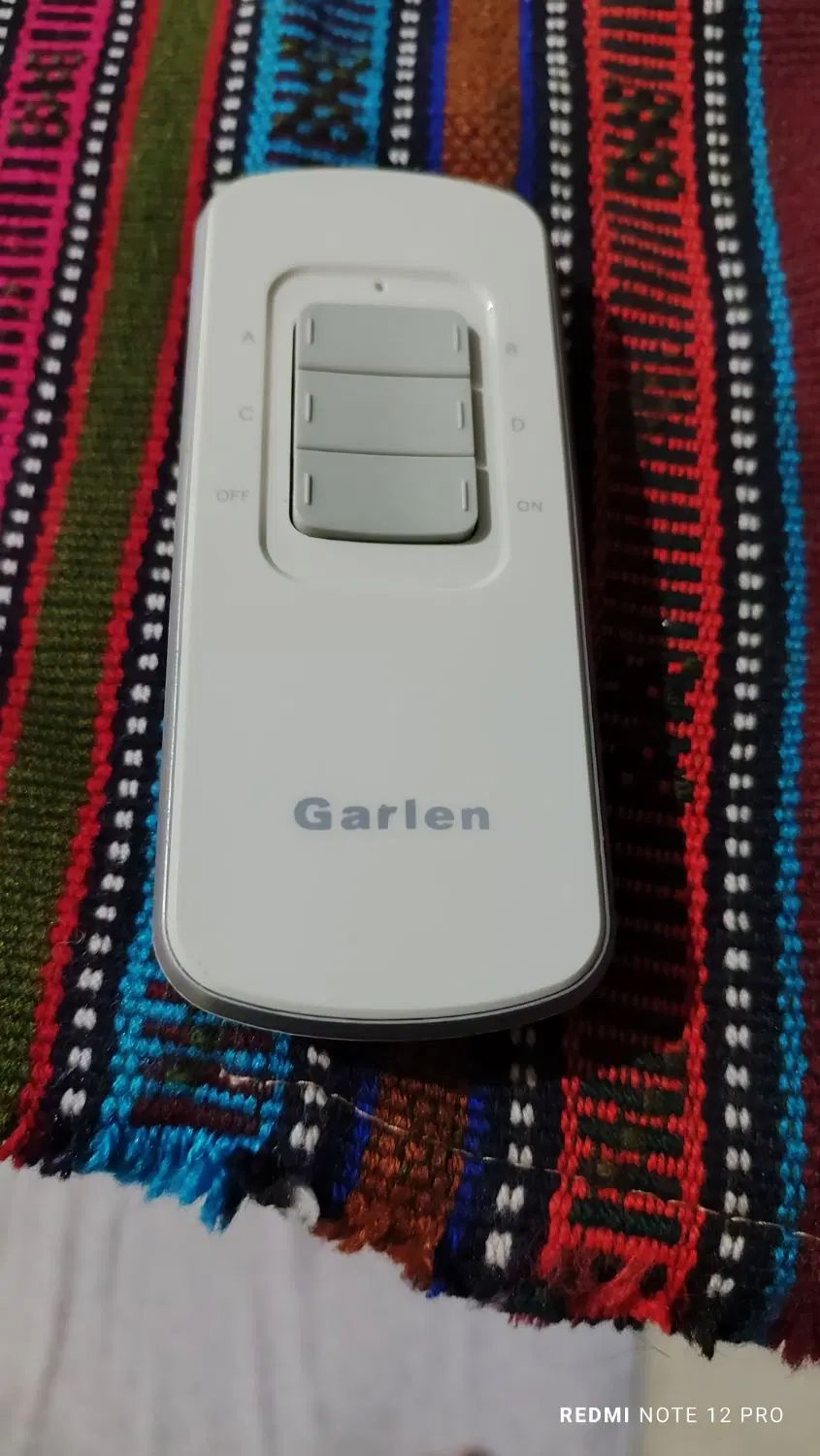 ریموت کنترل لامپ روشنایی Garlen|لامپ و چراغ|تهران, یافت آباد شمالی|دیوار
