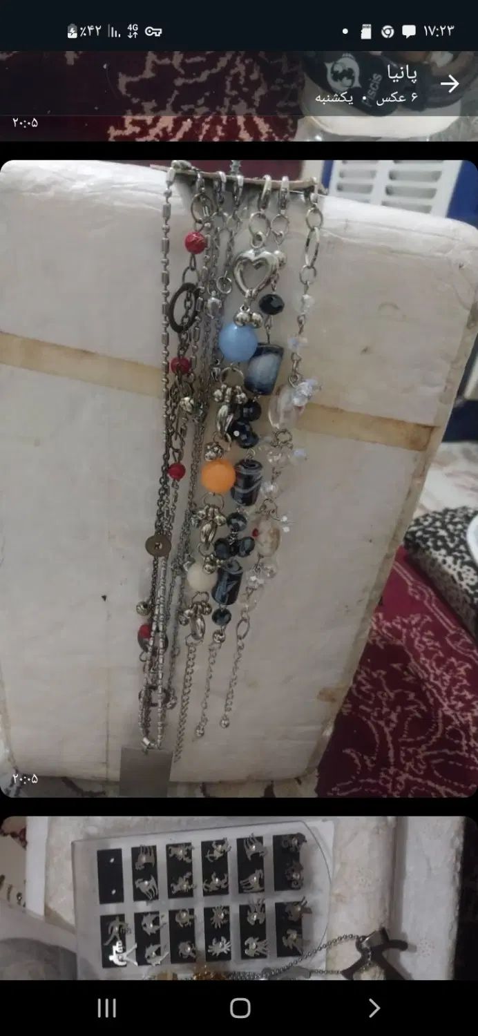 فروش کلی بدلیجات انگشتر دستبند گوشواره وتوگردنی|بدلیجات|تهران, آذری|دیوار