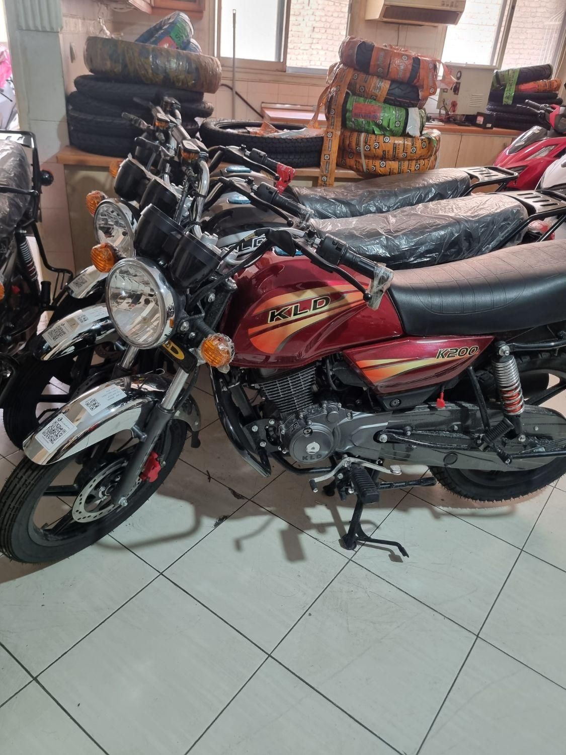 kLD 200  کی ال دی ۲۰۰|موتورسیکلت|تهران, جنت‌آباد مرکزی|دیوار