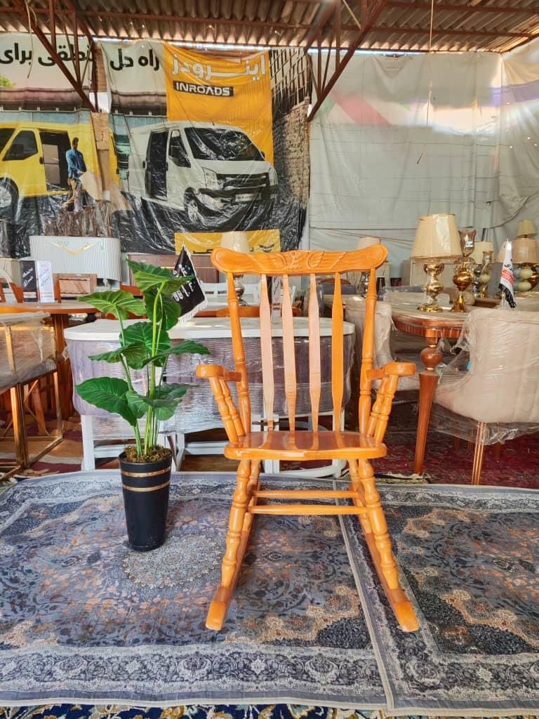 صندلی راک سایز بزرگ چوب توسکا سفارشی|صندلی و نیمکت|شیراز, وزیرآباد|دیوار