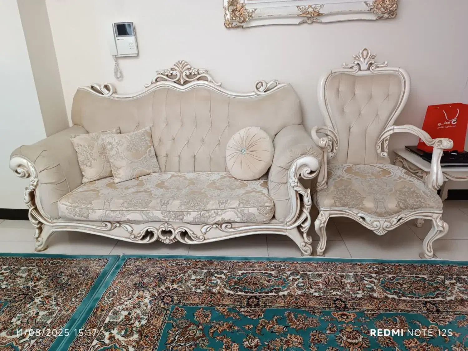 مبل هفت نفره درحدنو|مبلمان خانگی و میز عسلی|تهران, کوثر|دیوار
