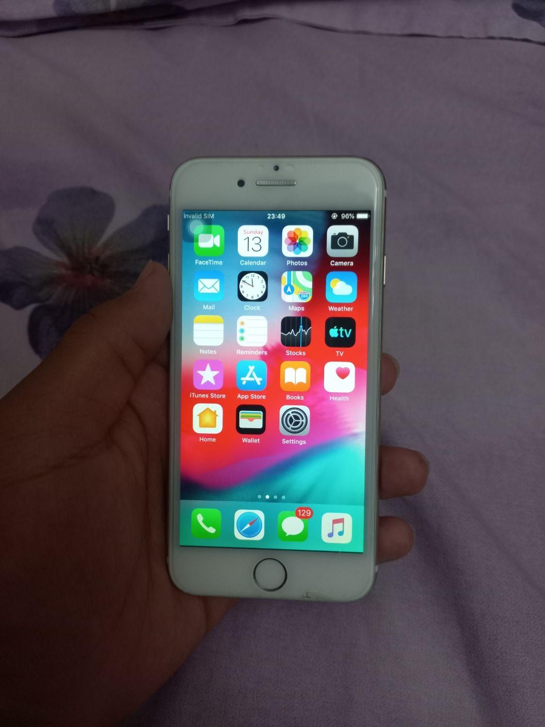 اپل iPhone 6 با حافظهٔ ۶۴ گیگابایت در حد|موبایل|قزوین, |دیوار