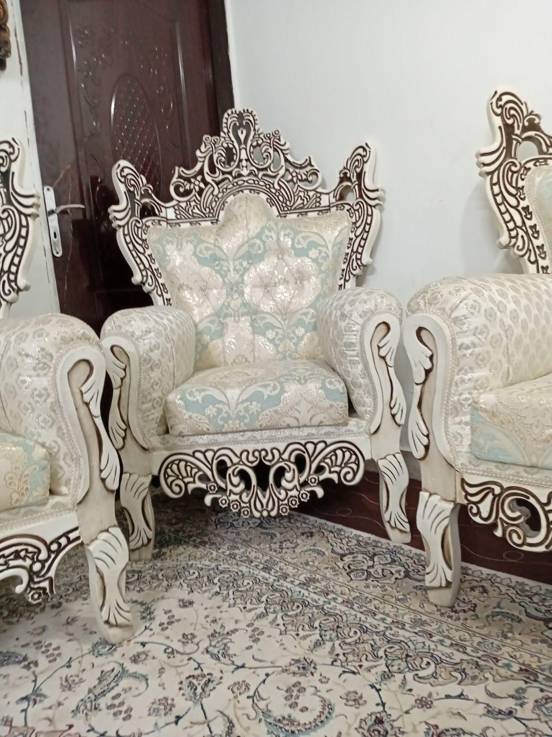 مبل ام دی اف ۹نفره|مبلمان خانگی و میز عسلی|گلستان (تهران), |دیوار