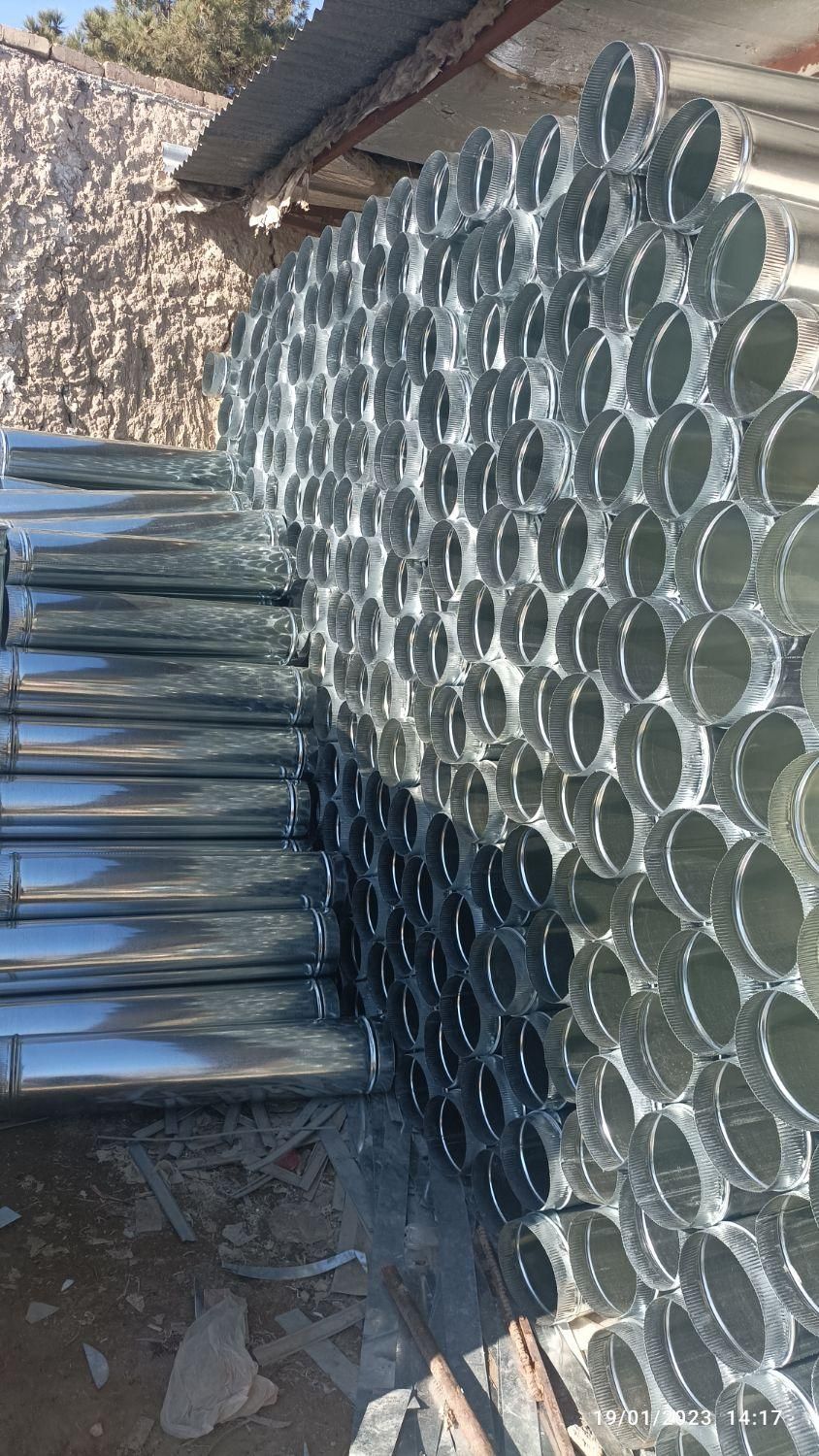 لوله هواکش لوله دودکش لوله گرد سانتفیوژ هود منقل|عمدهفروشی|تهران, وردآورد|دیوار