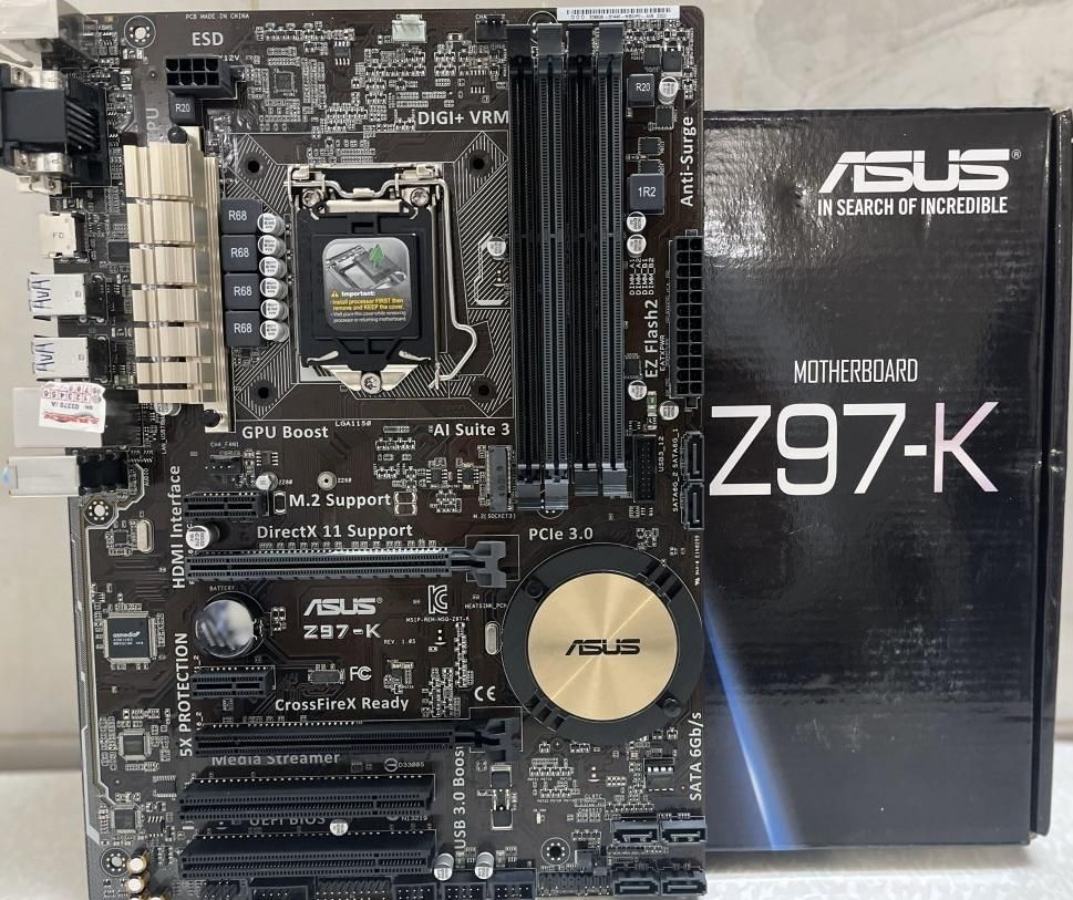باندل i7 4790k Asus z97k ram cooler|قطعات و لوازم جانبی رایانه|شیراز, پانصد دستگاه ارتش|دیوار
