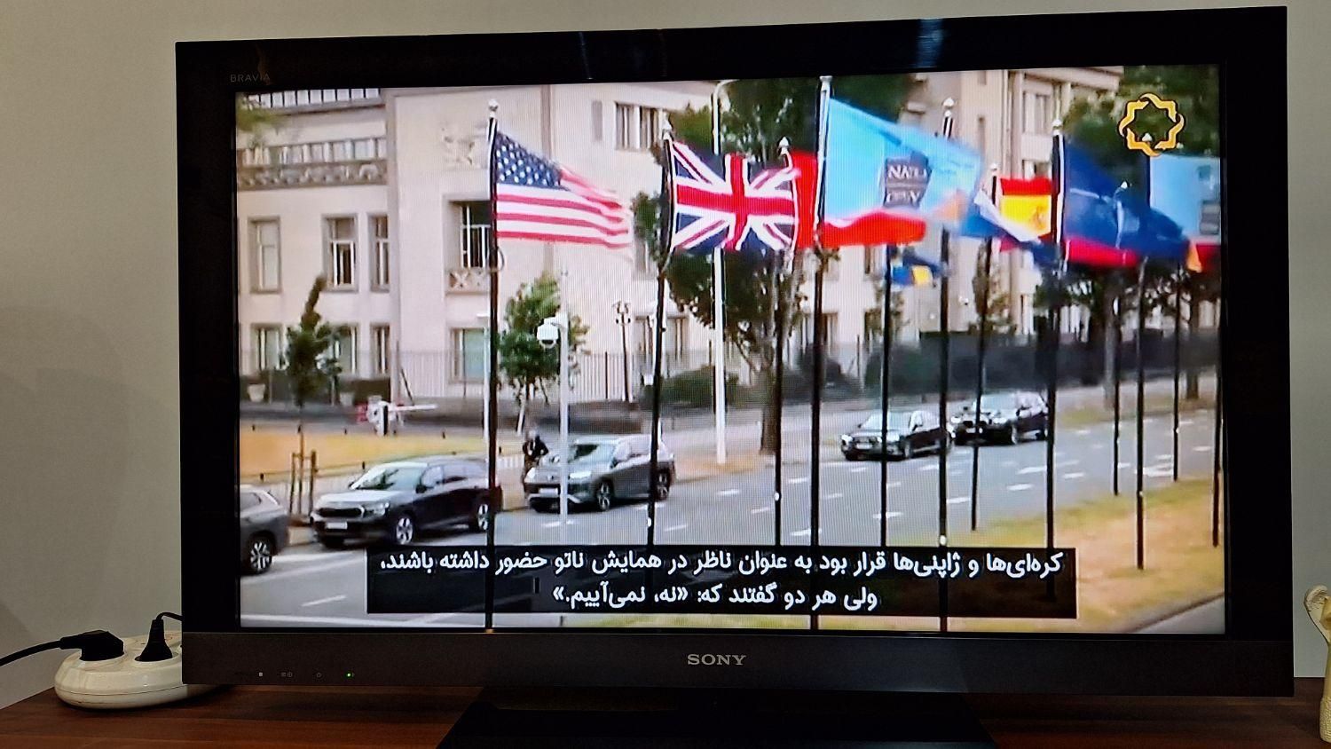 ال سی دی سونی ۴۰ اینچ|تلویزیون و پروژکتور|ساری, |دیوار