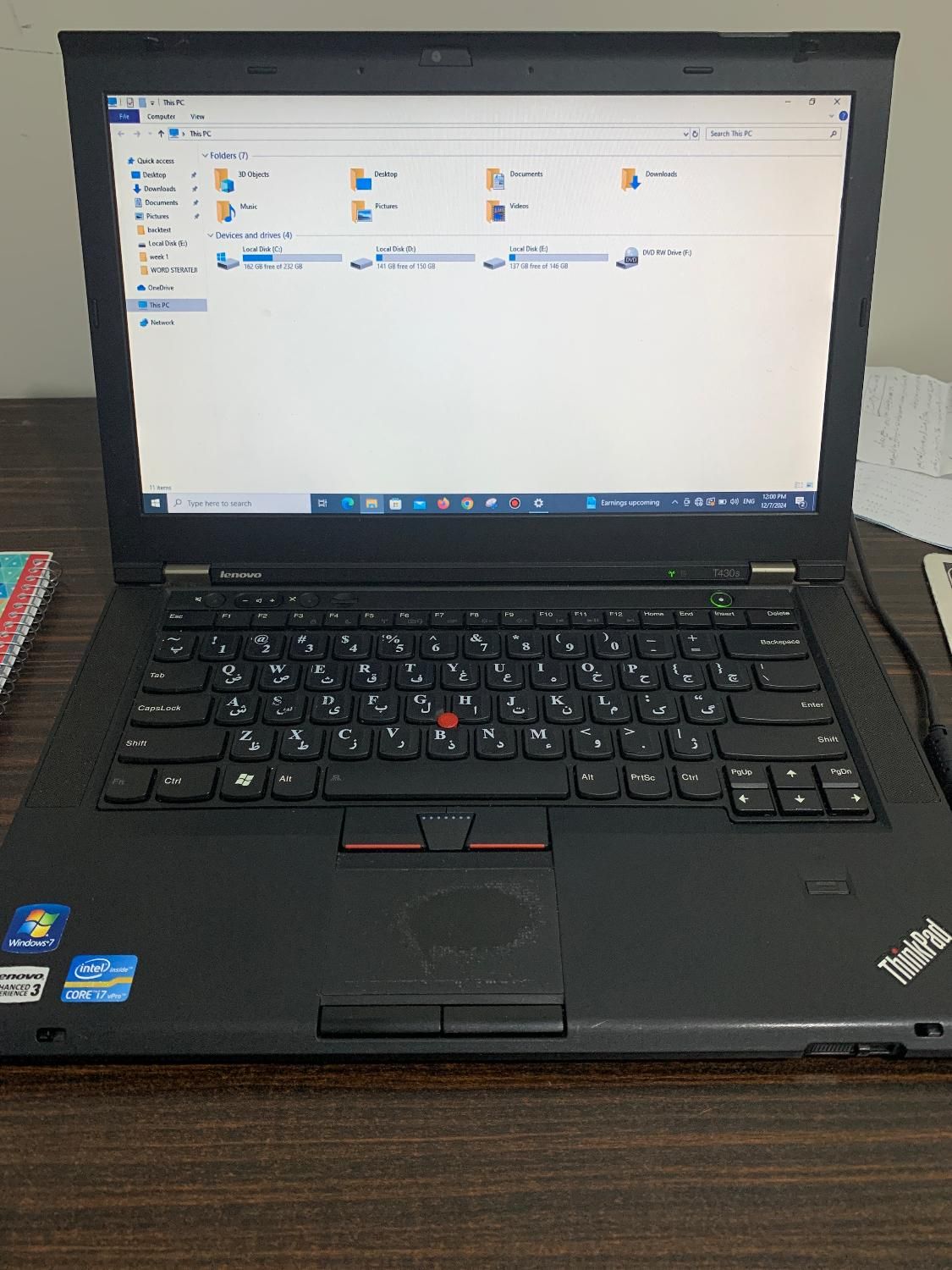 لنوو T430s|رایانه همراه|تهران, جمهوری|دیوار