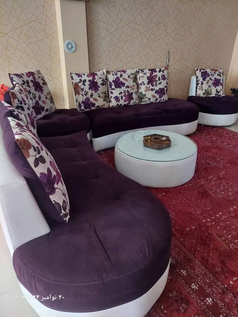 مبل ۸ نفره|مبلمان خانگی و میز عسلی|مشهد, فارغ التحصیلان|دیوار