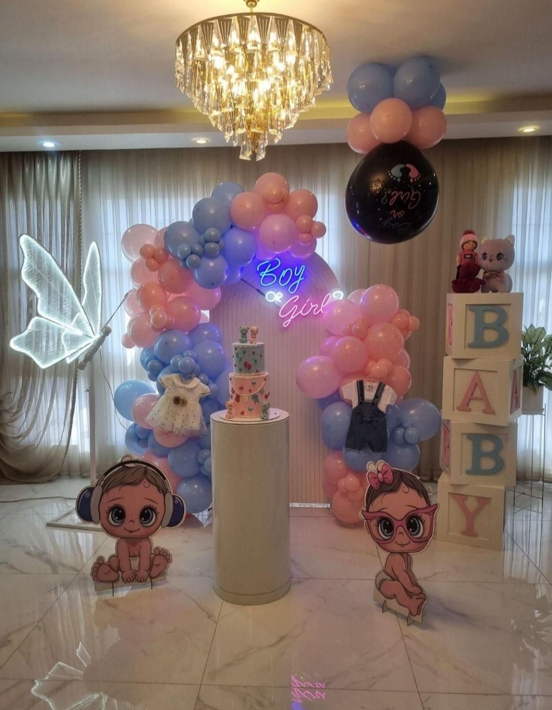 کل آرایی و بادکنک آرایی|خدمات پذیرایی، مراسم|قدس, شهرقدس|دیوار