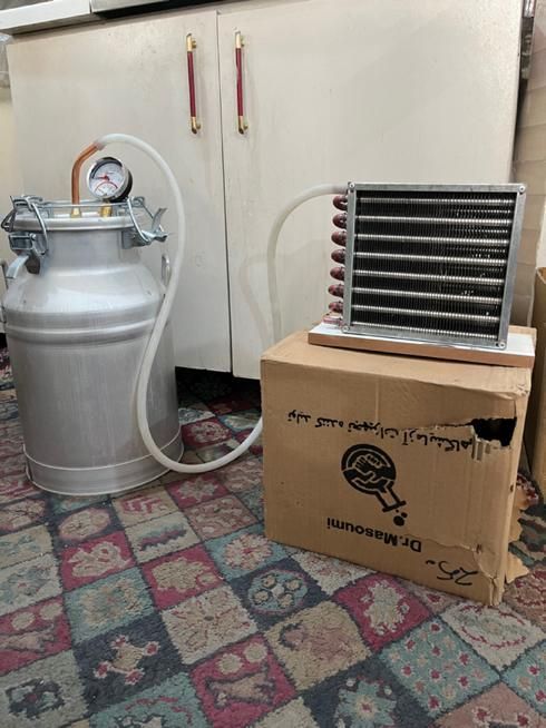 گلاب گیری دستگاه تقطیر گلابگیر عرقگیر دیگ عرق گیر|سایر لوازم برقی|تهران, خزانه|دیوار