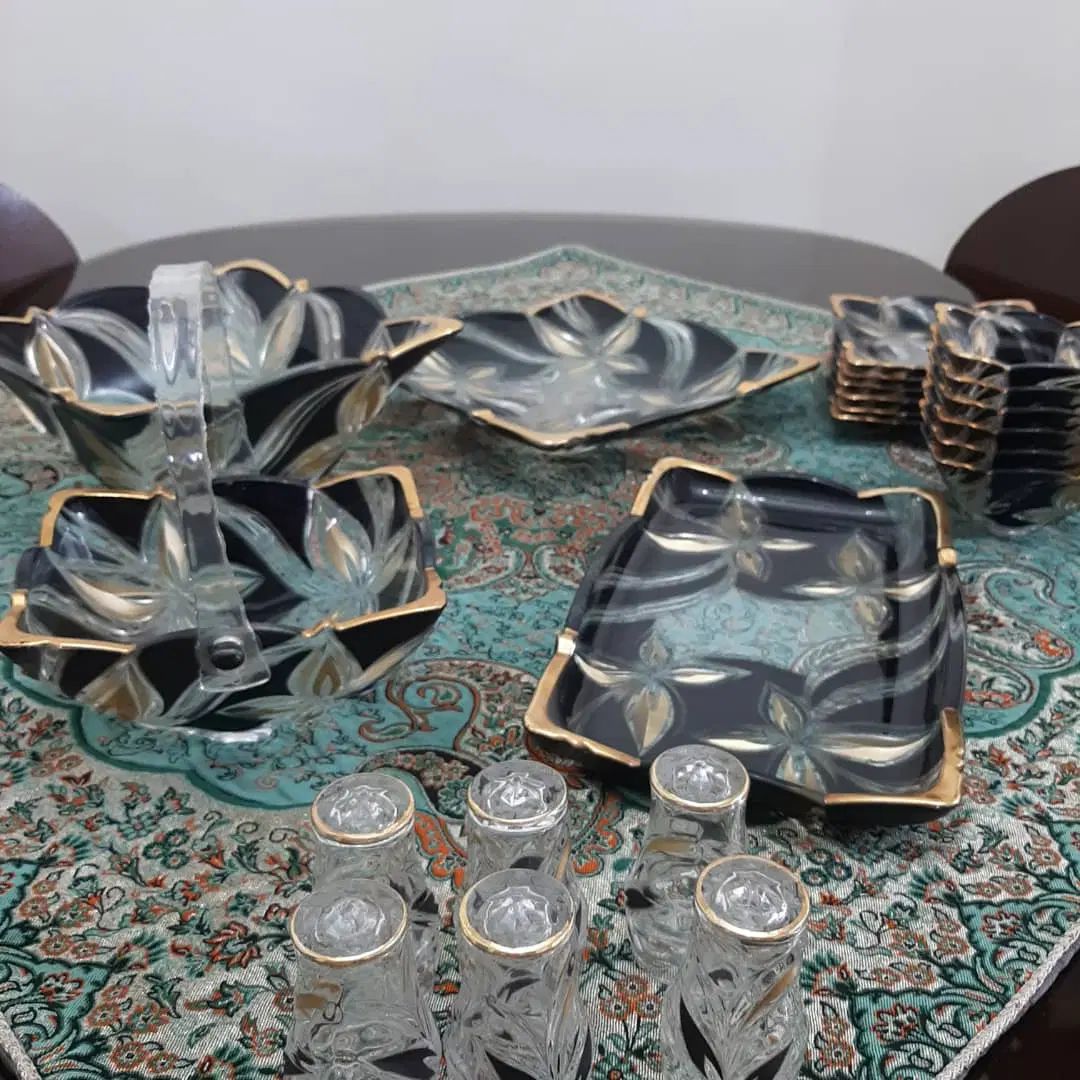 سرویس پذیرایی مشکی|ظروف سرو و پذیرایی|تهران, زهتابی|دیوار