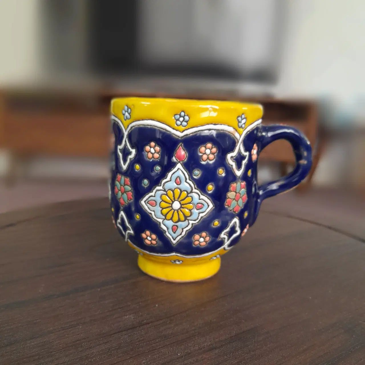 ظروف میناکاری روی سفال|صنایع دستی و سایر لوازم تزئینی|اصفهان, خوراسگان|دیوار