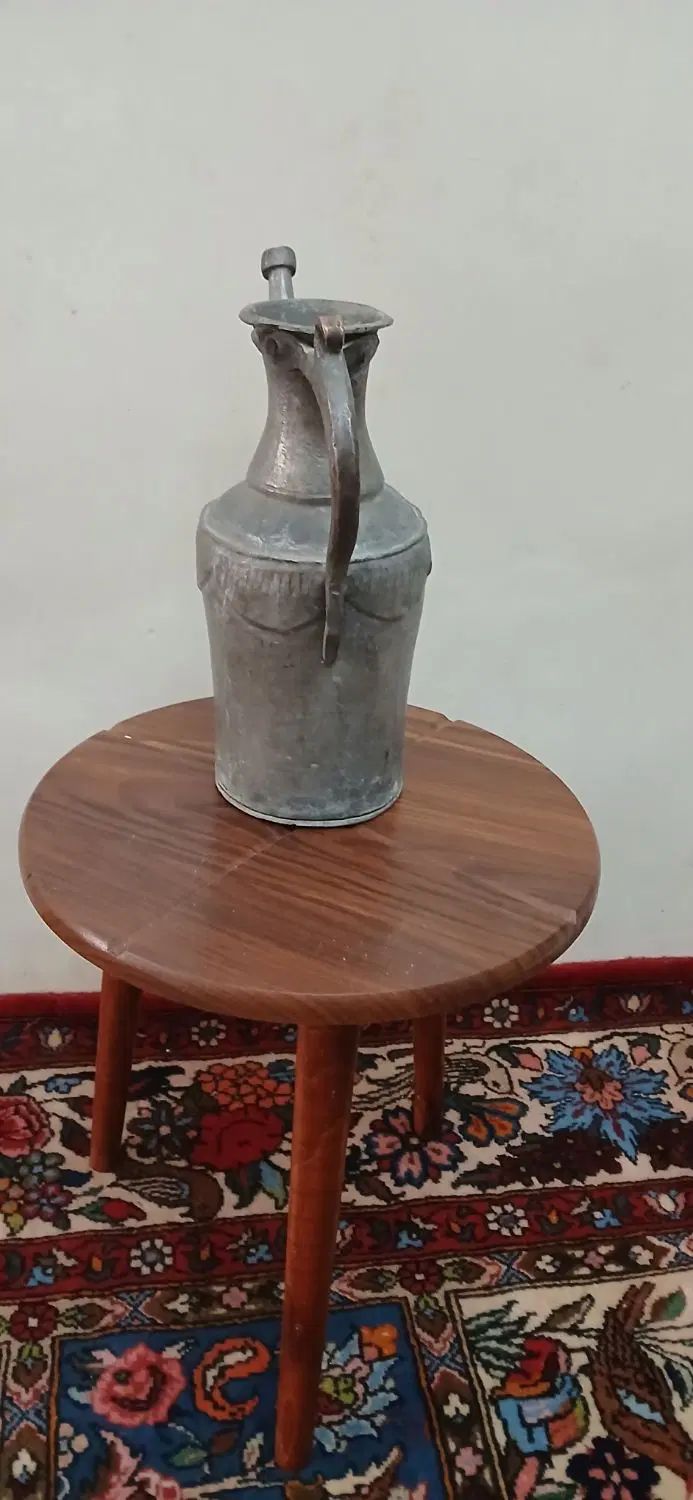 آفتابه مسی قدیمی آنتیک|کلکسیون اشیاء عتیقه|تهران, کاج|دیوار