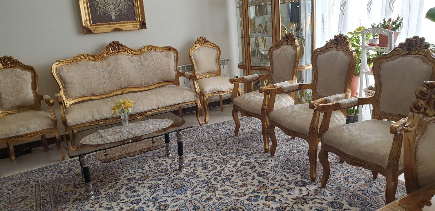 مبل استیل در حد نو|مبلمان خانگی و میز عسلی|اصفهان, ملاصدرا|دیوار