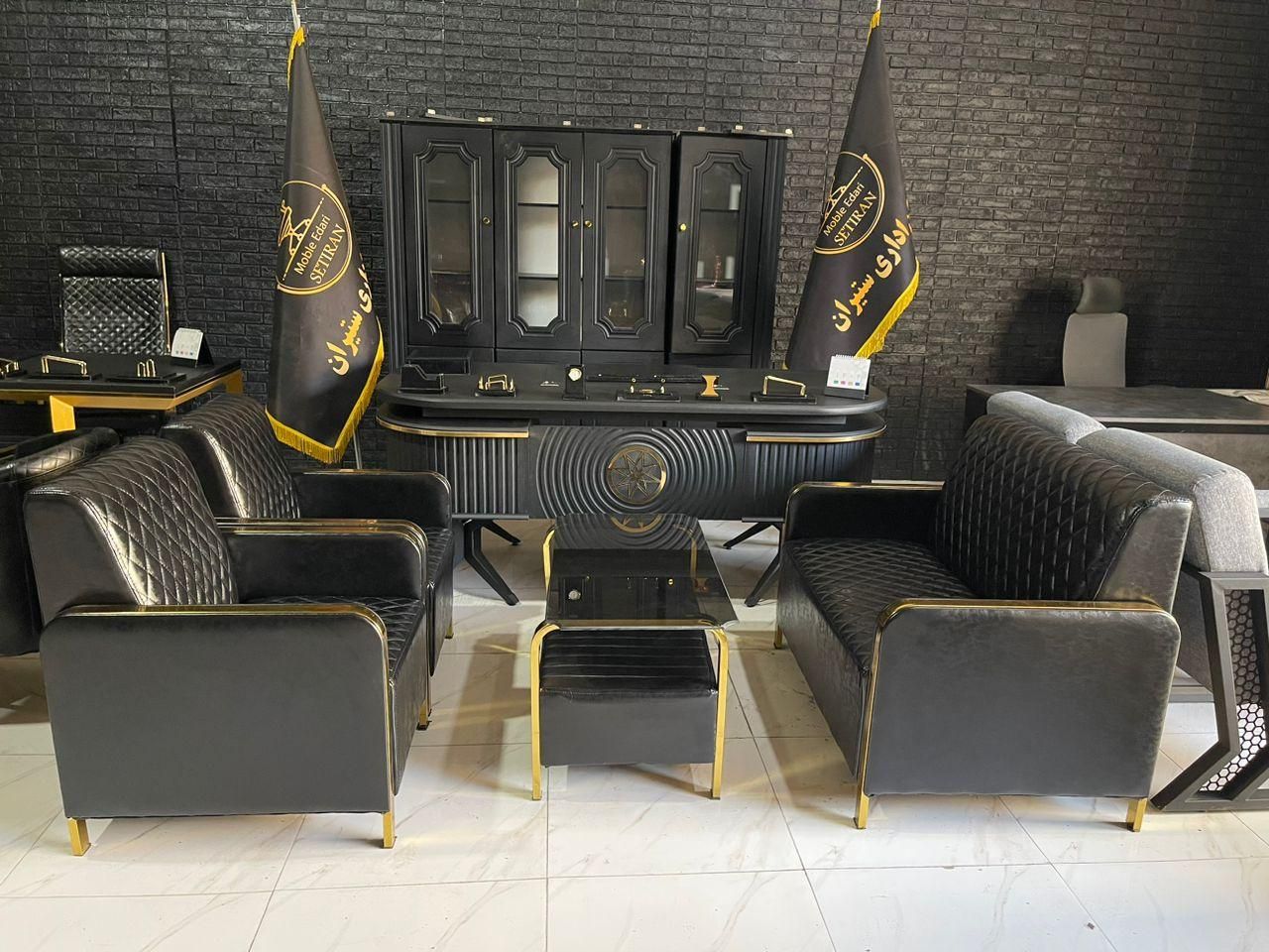 مبلمان اداری نیم ست پ مثل پاندا نقد و اقساط|دفتر کار|تهران, یافت آباد جنوبی|دیوار