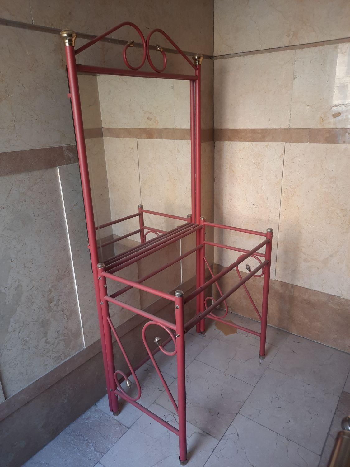 میز توالت فلزی فرفورژه با آیینه|تخت و سرویس خواب|تهران, قیطریه|دیوار