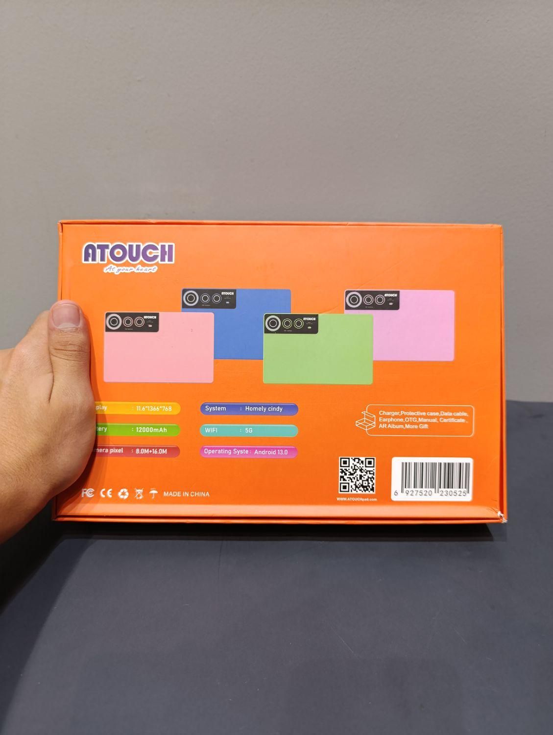 تبلت بچگانه atouch kd57 همراه با پک ویژه رام 8|تبلت|تهران, فدک|دیوار