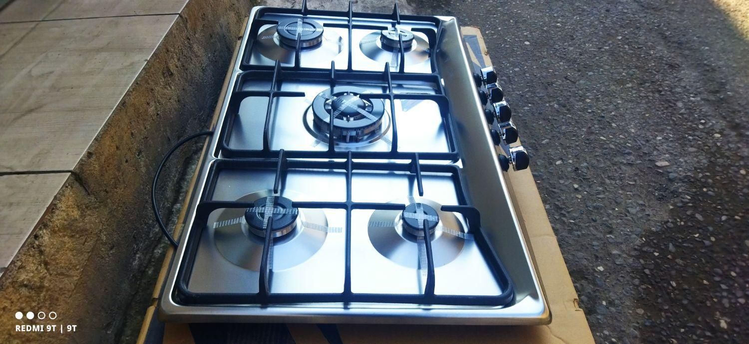 اجاق گاز ۵ شعله استیل G13|اجاق گاز و لوازم برقی پخت‌وپز|رشت, حمیدیان|دیوار