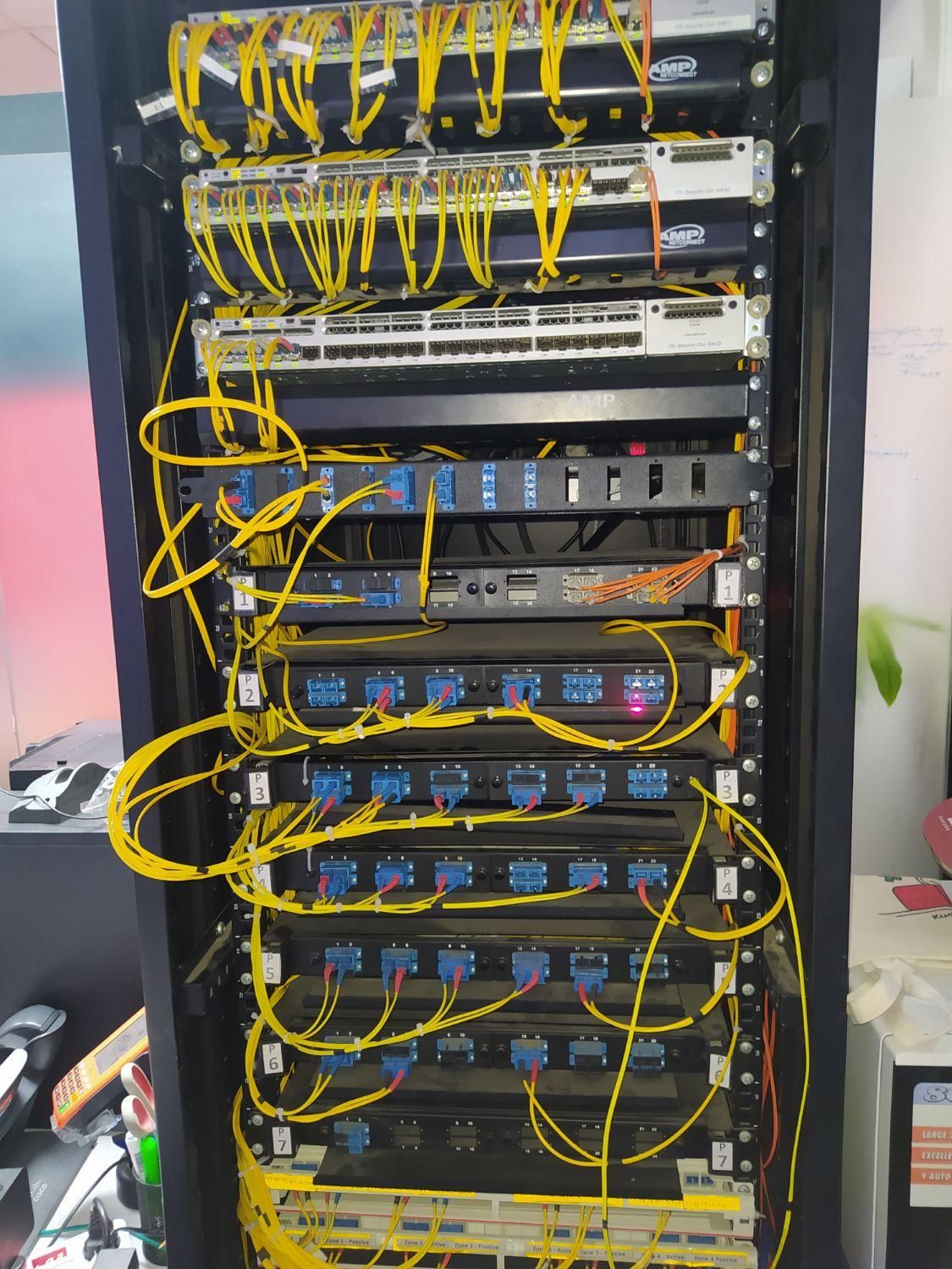 رفع شکستگی و اشکال فیبرنوری اتصال فیوژن ftth|مودم و تجهیزات شبکه|تهران, شهران شمالی|دیوار