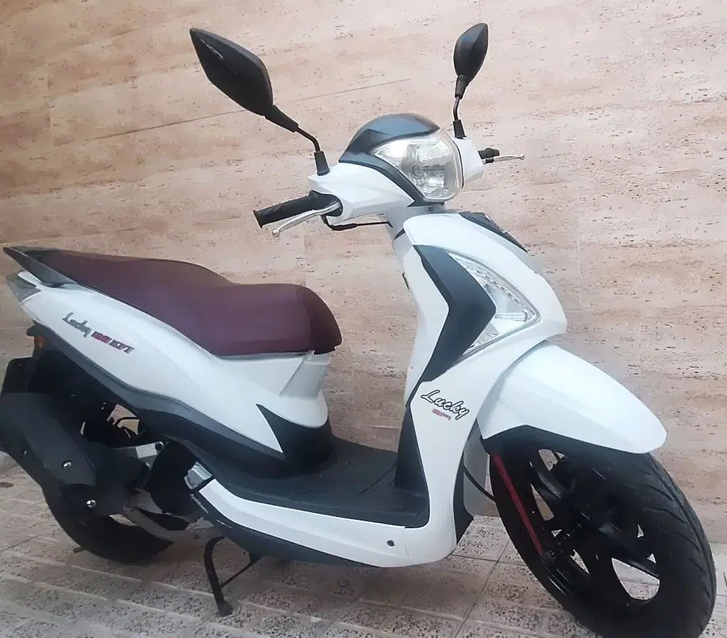 موتور لوکی SYM -180 اصل تایوان رنگ سفید خاص|موتورسیکلت|مشهد, موسوی قوچانی|دیوار
