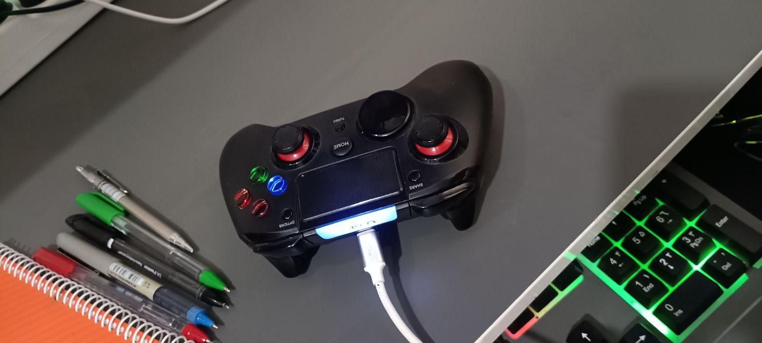 دسته بازی کامپیوتر  ps4 و اندروید|کنسول، بازی ویدئویی و آنلاین|قزوین, |دیوار