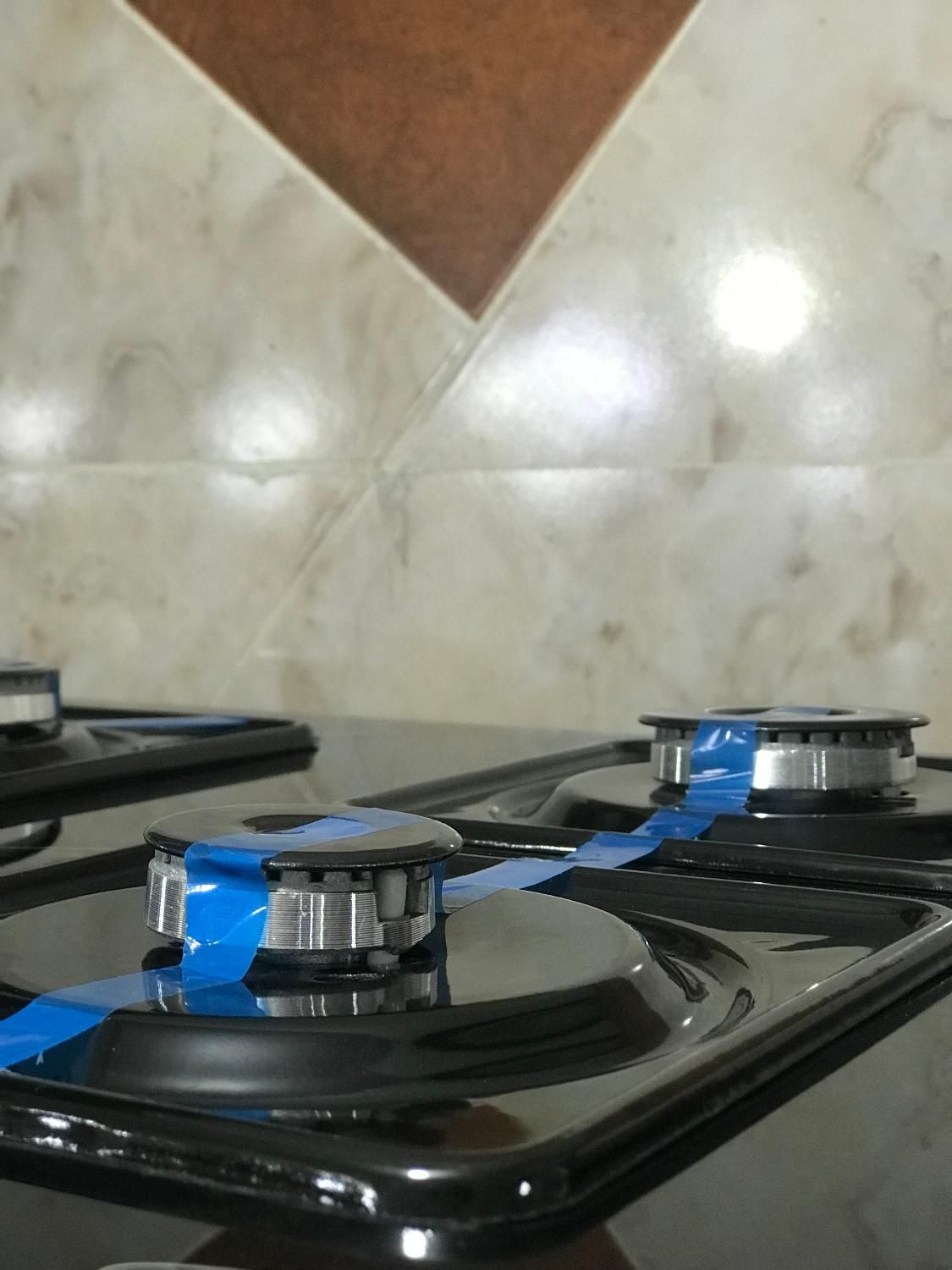 اجاق گاز طرح فر(نمااستیل)(رویه شیشه)|اجاق گاز و لوازم برقی پخت‌وپز|قرچک, مهدیه|دیوار