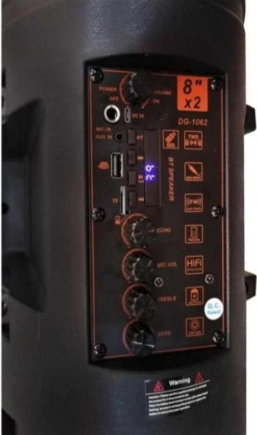 ۲ عدد اسپیکرشارژی خانگی تازه نو پرداخت درب منزل|سیستم صوتی خانگی|لنگرود, |دیوار