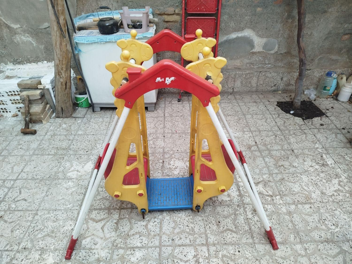 تاب دونفره کودک|اسباببازی بچه|سبزوار, غرب نیروگاه|دیوار