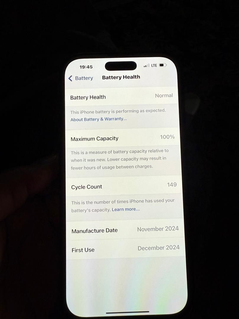 اپل iPhone 16 Pro Max با حافظهٔ ۲۵۶ گیگابایت|موبایل|کیش, |دیوار