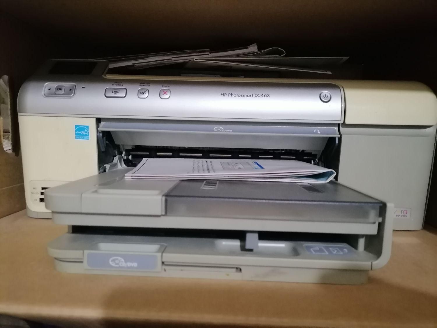 پرینتر hpمدل D5463|پرینتر، اسکنر، کپی، فکس|پاکدشت, پاکدشت (مامازند)|دیوار