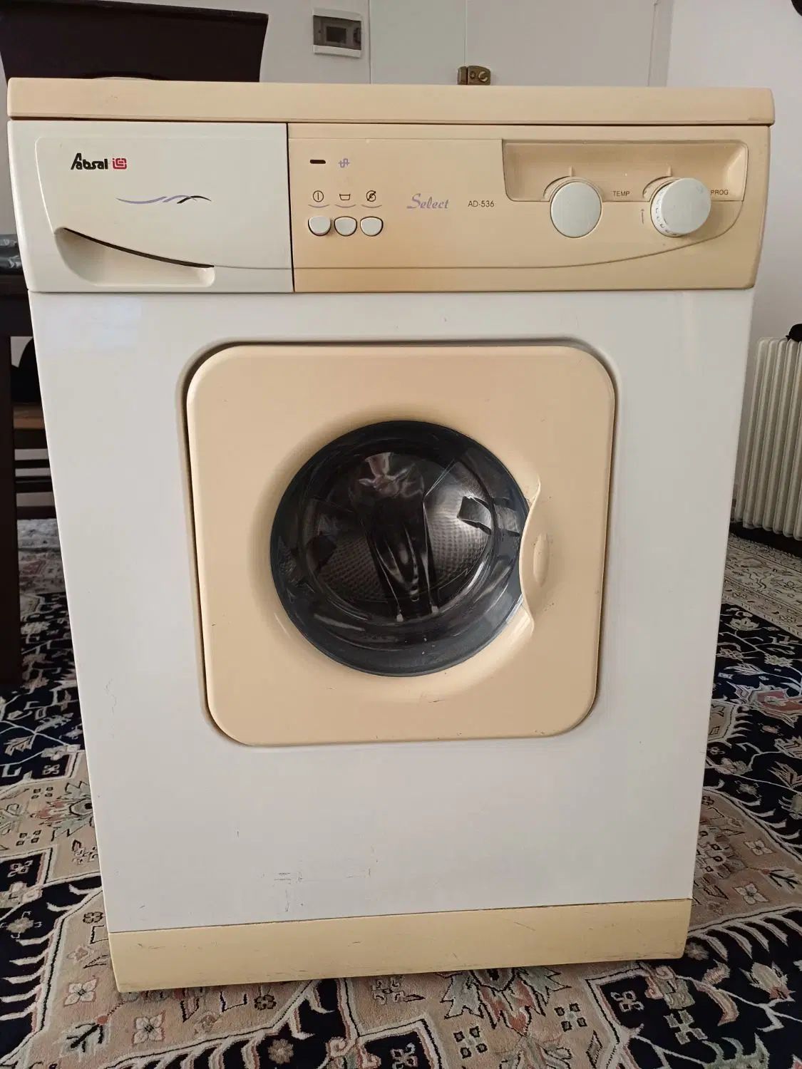 ماشین لباسشویی آبسال AD-536|ماشین لباسشویی و خشک‌کن لباس|تهران, ارامنه|دیوار