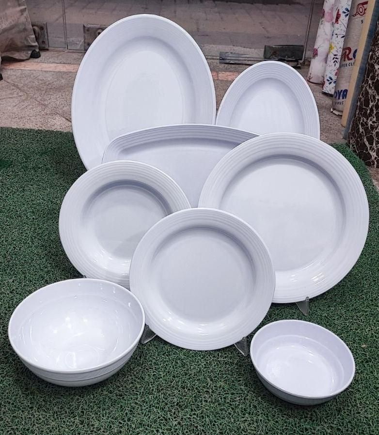 سرویس ملامین مدل زرین گرد*نشکن*|ظروف سرو و پذیرایی|مشهد, کارمندان دوم|دیوار