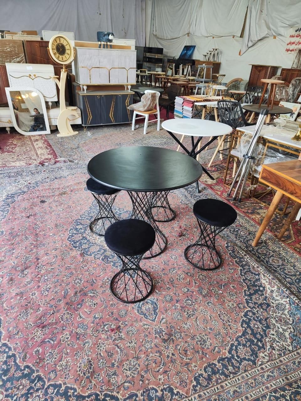 میز و صندلی (مدل بریتویا) تک و عمده|میز و صندلی غذاخوری|شیراز, وزیرآباد|دیوار