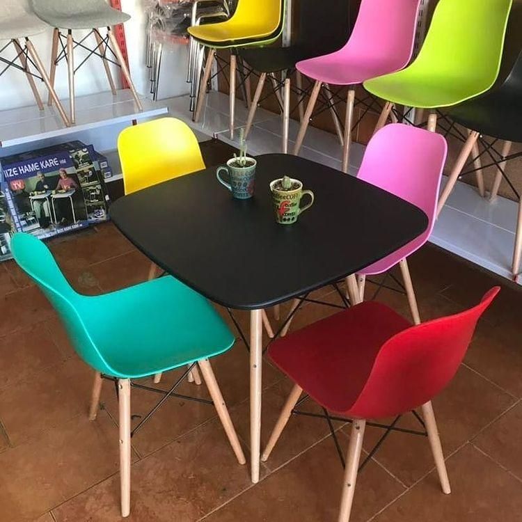 میز و صندلی ناهارخوری فایبرگلاس نشکن 4 نفره|میز و صندلی غذاخوری|قشم, |دیوار