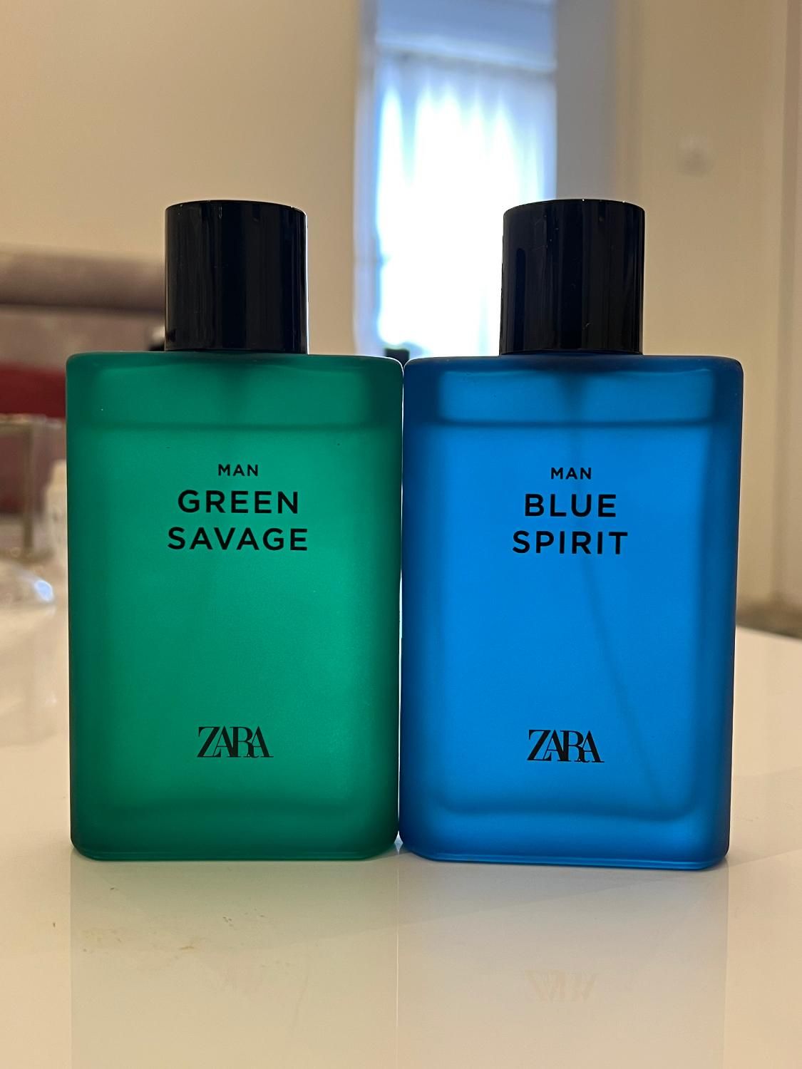 عطر ادکلن زارا گرین ساواج و بلو اسپریت zara|آرایشی، بهداشتی، درمانی|تهران, بهجت‌آباد|دیوار