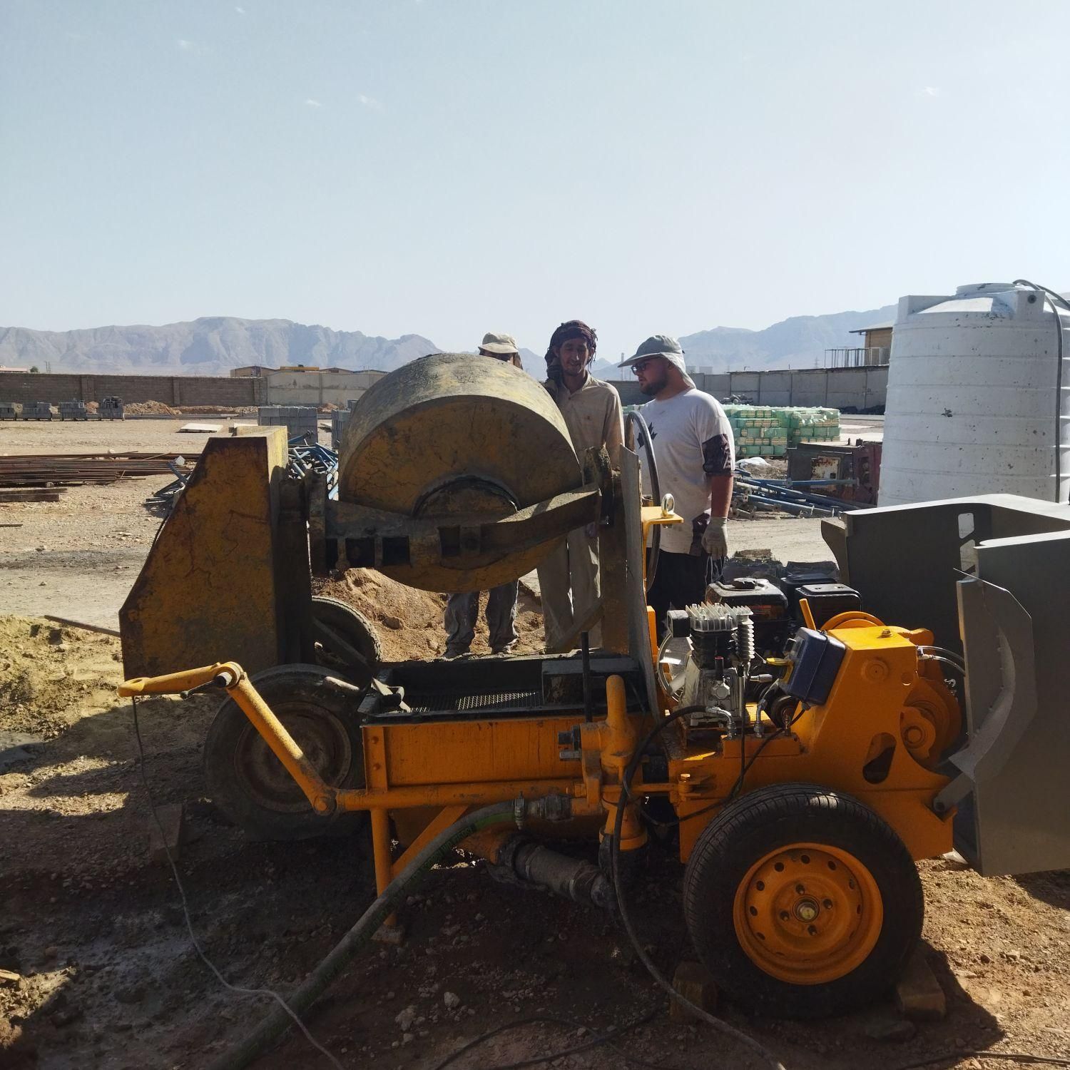 سیمان کاری با دستگاه شات بدون نصب داربست|خدمات پیشه و مهارت|شاهین‌شهر, فردوسی|دیوار