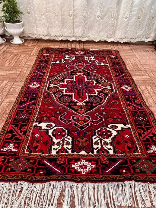 فرش دستبافت قالیچه( میان قالی ) ۱۵۵ در ۲۵۵|فرش|تبریز, |دیوار