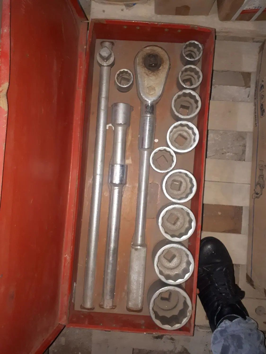 جعبه  بکس  ۱ اینچ  هندوستان TANG|ابزارآلات|رشت, حافظ آباد|دیوار