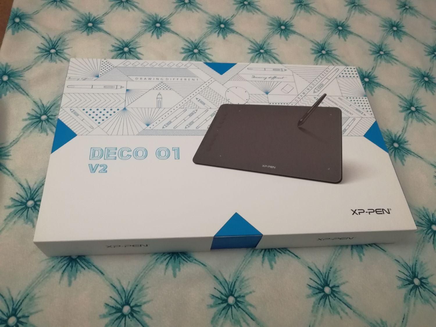 قلم نوری xp-pen deco 01 v2|قطعات و لوازم جانبی رایانه|تهران, کوی بیمه|دیوار