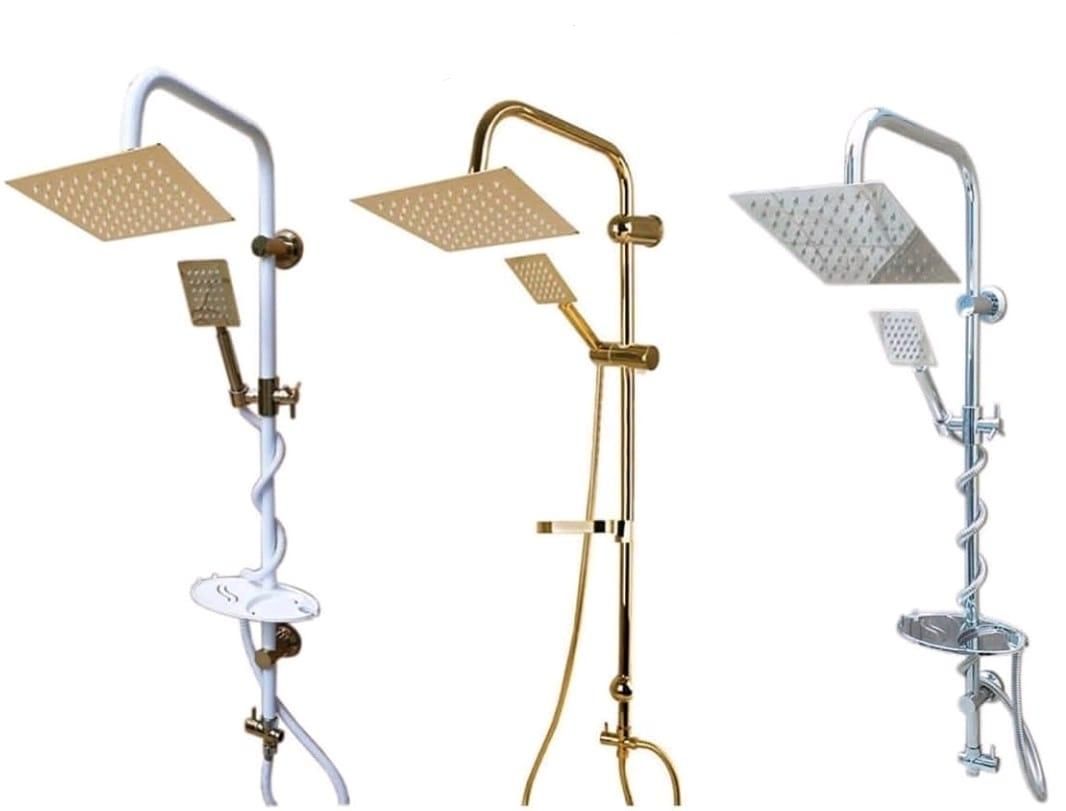 علمدوش(یونیورست) تک کاره و دوکاره تمام استیل|لوازم حمام|آمل, |دیوار