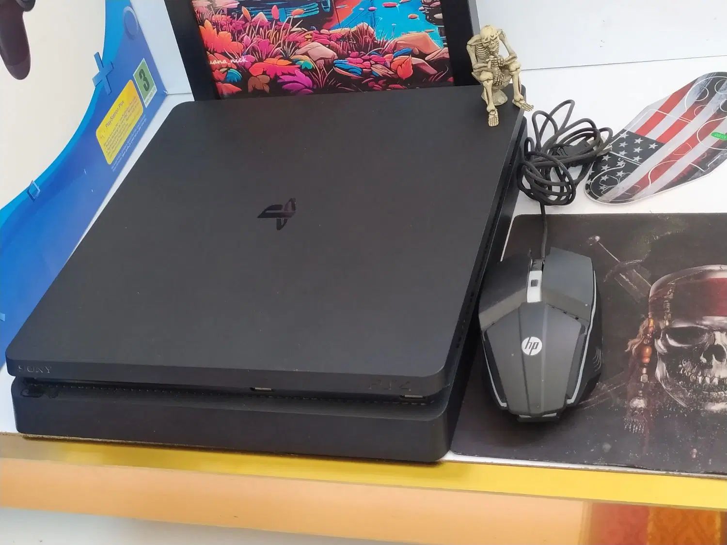 Ps4 اسلیم 1 ترا ، کپی خور ، دو دسته اورجینال|کنسول، بازی ویدئویی و آنلاین|رشت, توشیبا|دیوار