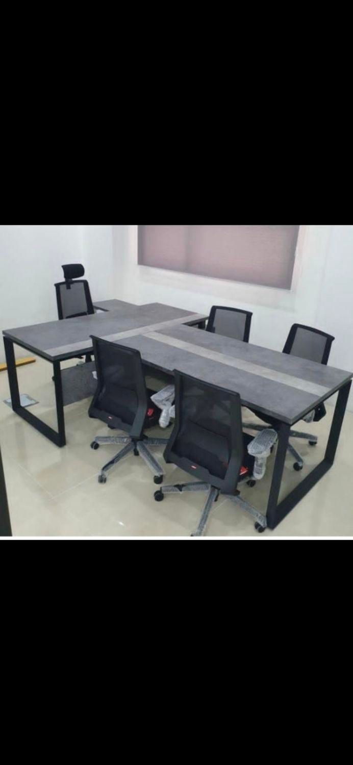 میز کنفرانسی کامل صفحه دوبل اداری مدیریتی کد بتن46|دفتر کار|مشهد, عامل|دیوار