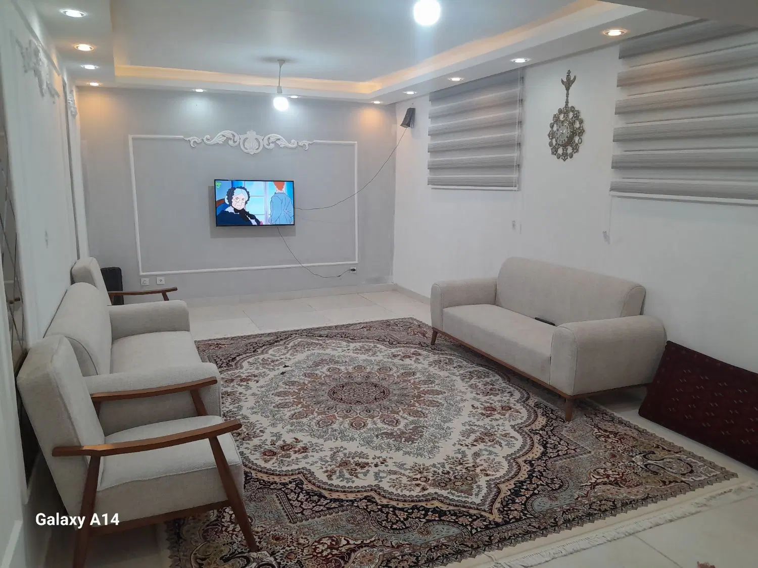 پرده زبرا|پرده، رانر، رومیزی|مشهد, شهرک شهید باهنر|دیوار