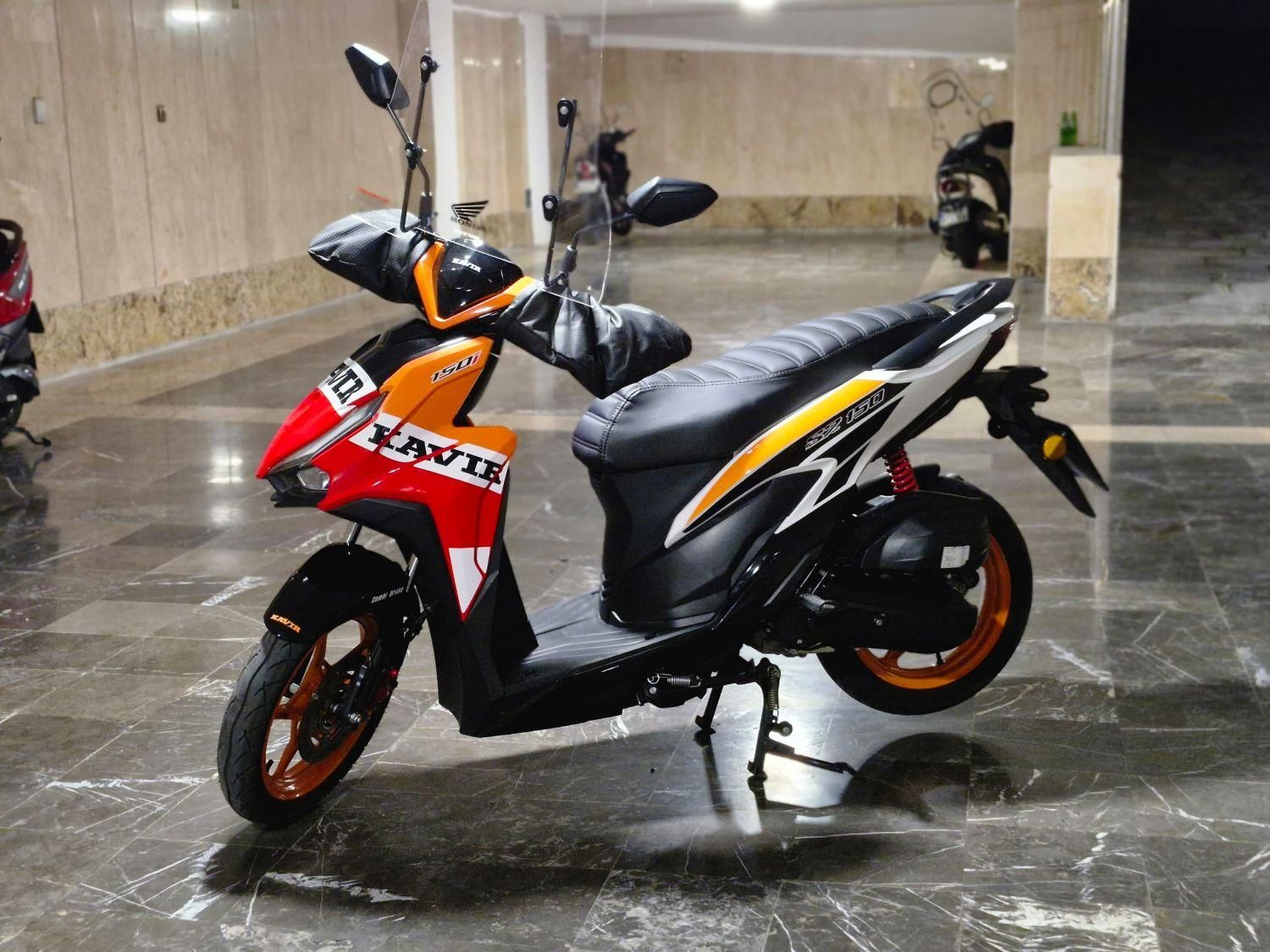 موتور اسکوتر adv 150 نیوفیس کویر مدل رپسول کم کار|موتورسیکلت|تهران, صفا|دیوار