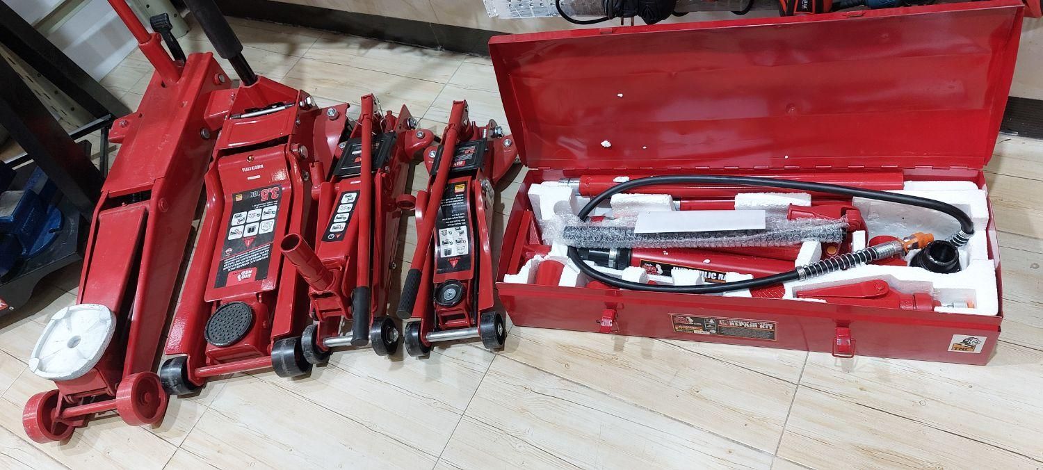 خرک جک سوسماری ۳ تن متنوع جک صافکاری ۱۰ تن|ابزارآلات|مشهد, طلاب|دیوار