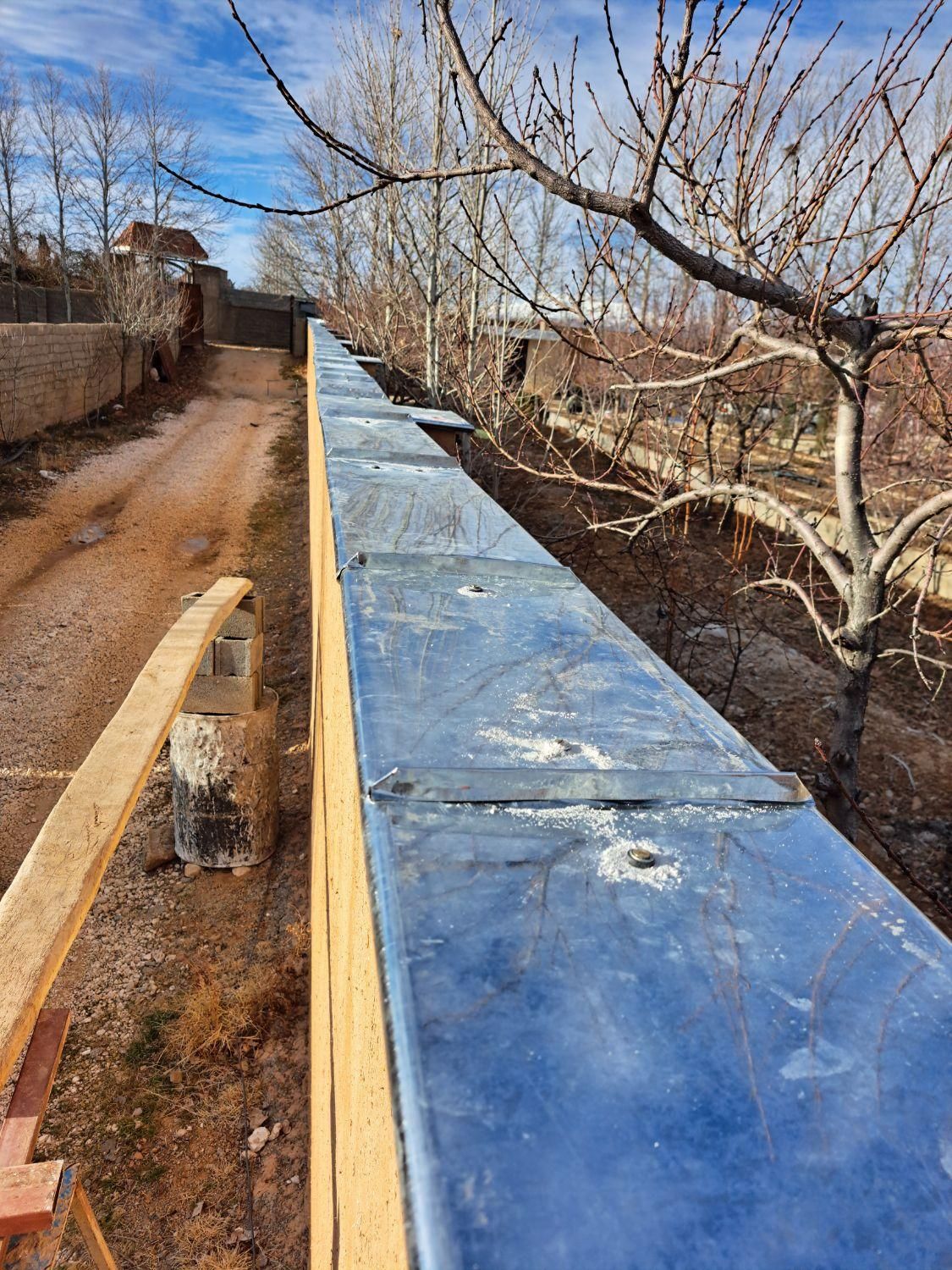 کانال کولر، آبچک ،درزانقطاع، لوله اسپیرال|خدمات پیشه و مهارت|صدرا-فارس, فاز ۱|دیوار