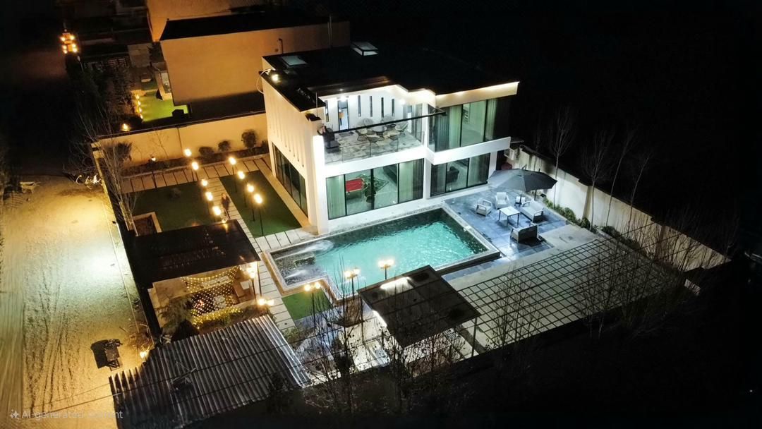 اجاره عمارت رویایی هاکان در دهکده ورزشی(مالک)|اجارهٔ کوتاهمدت ویلا و باغ|کرج, فاز ۱ مهرشهر|دیوار