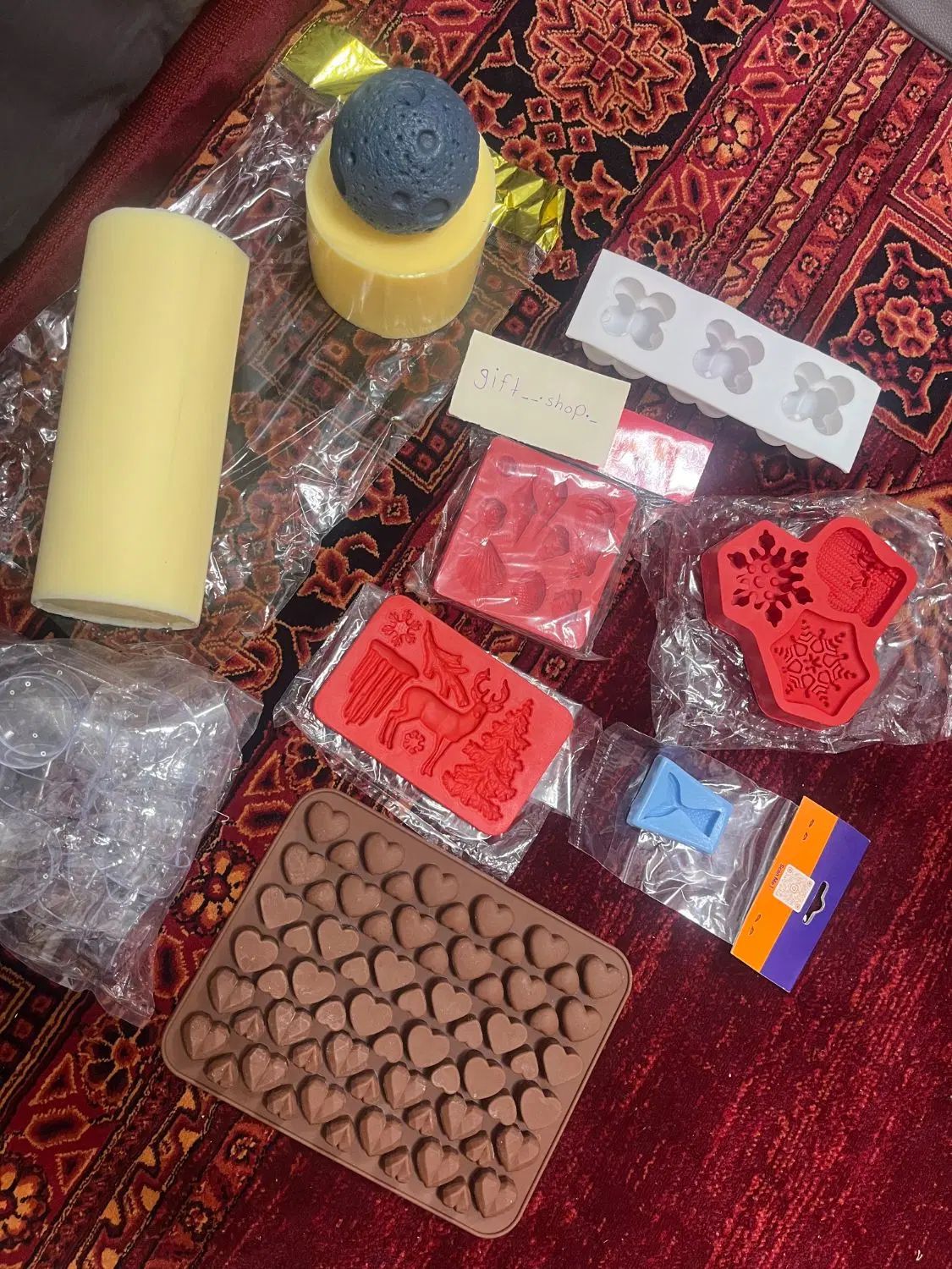 وسایل شمع سازی شمع قالب|صنایع دستی و سایر لوازم تزئینی|تهران, نظام‌آباد|دیوار