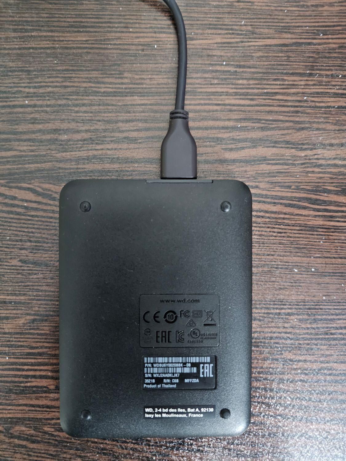 هارد 2tb اکسترنال وسترن دیجیتال ۲ ترابایت wd|قطعات و لوازم جانبی رایانه|تهران, افسریه شمالی|دیوار