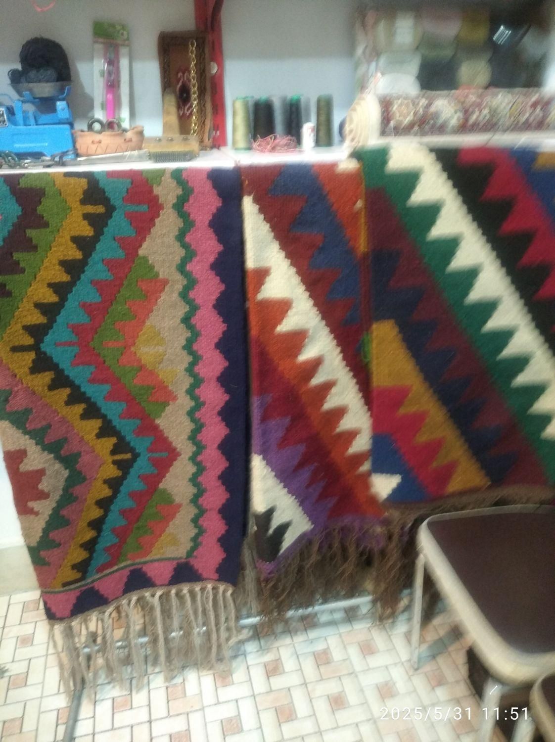 تهیه توزیع قبول سفارش گلیم و لوازم بافت|گلیم، جاجیم، گبه|اندیشه, اندیشه فاز ۴|دیوار